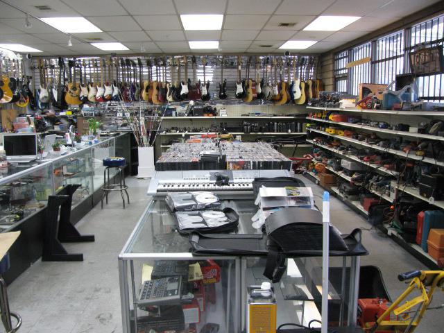 What can you take to a pawnshop from equipment?