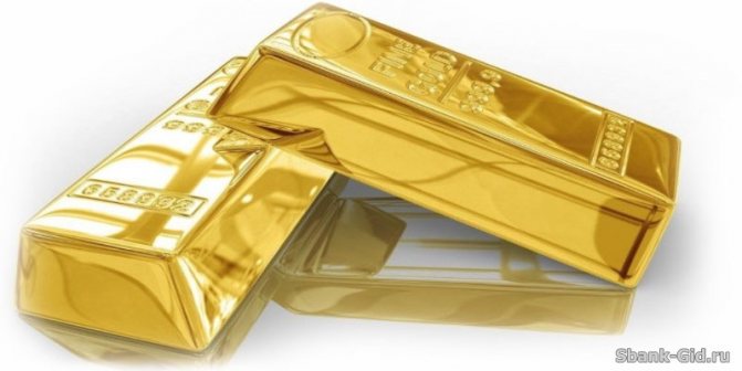 Хранение золота в Сбербанке