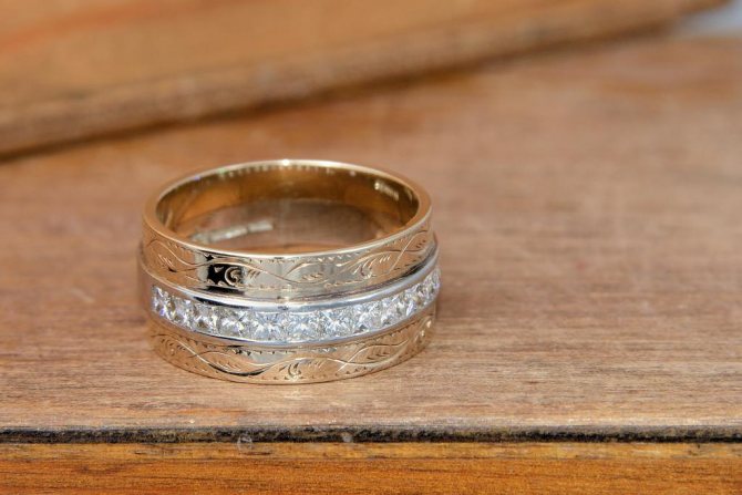 How to clean a wedding ring