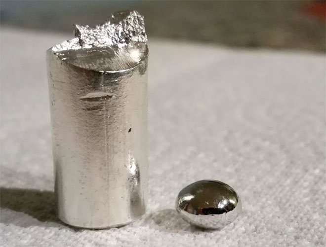 piece of iridium