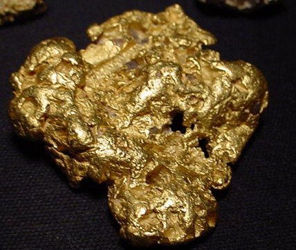 The largest piece of gold in the USA