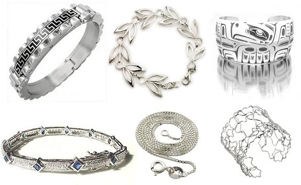 silver jewelry