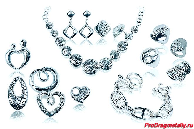 Silver jewelry