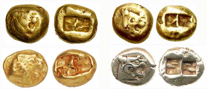 Стародавние монеты