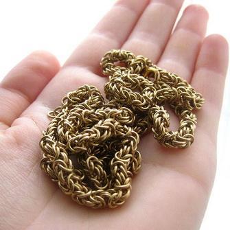 Types of weaving gold chains for women and men