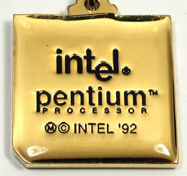 Gold in processors