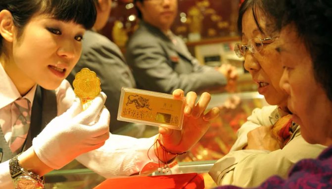 China&#39;s gold reserves